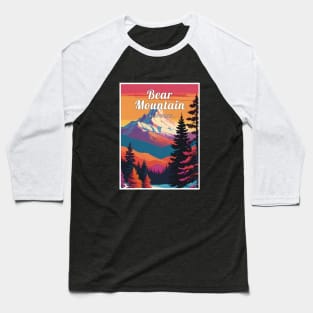 Bear Mountain ski california usa Baseball T-Shirt